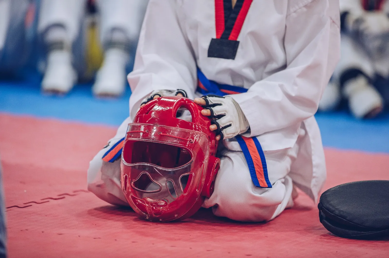 Taekwondo self-defense training at ABC Martial Arts